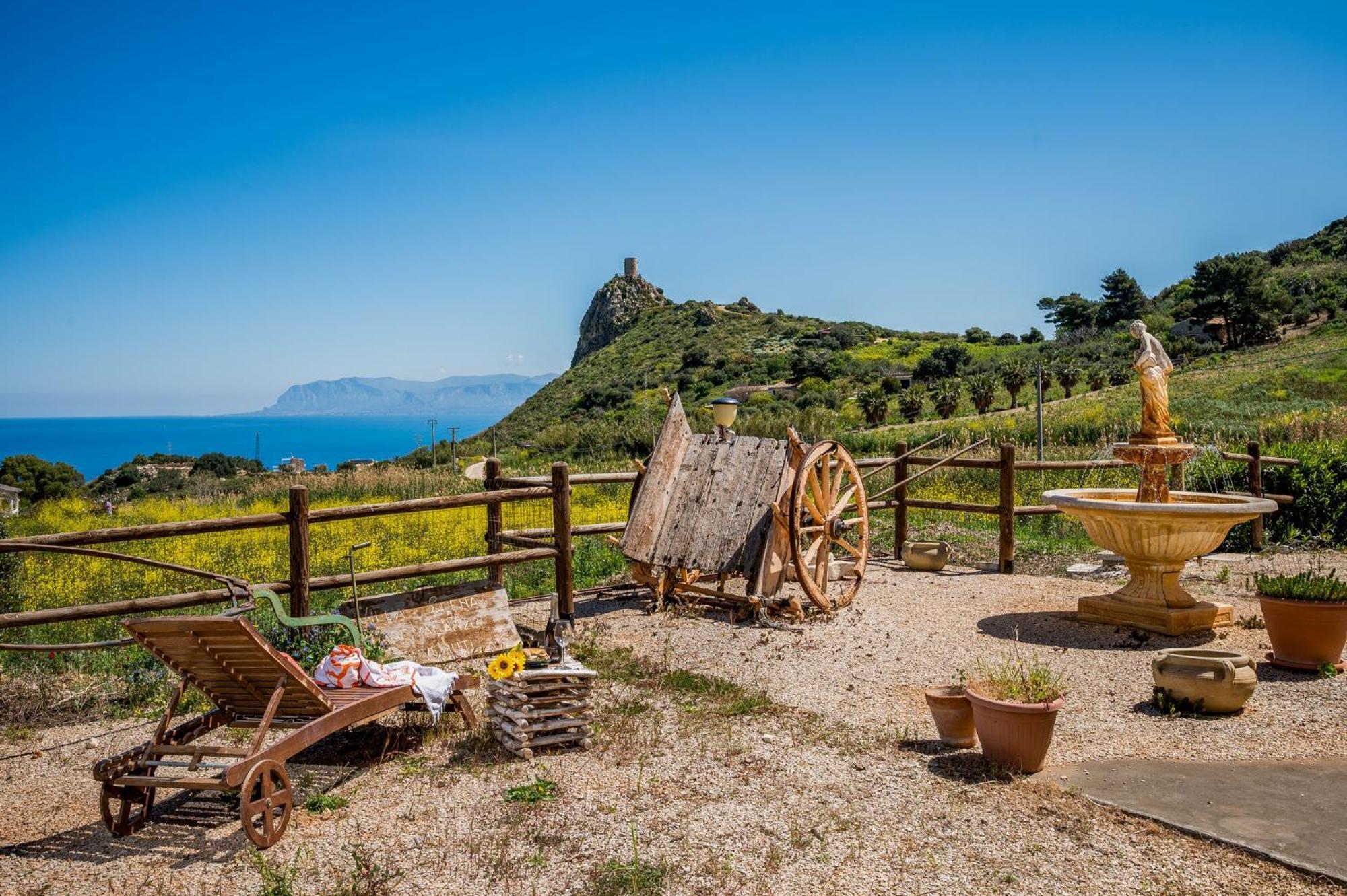 Villa Elena Vicino La Riserva Naturale Dello Zingaro Scopello  Exterior foto