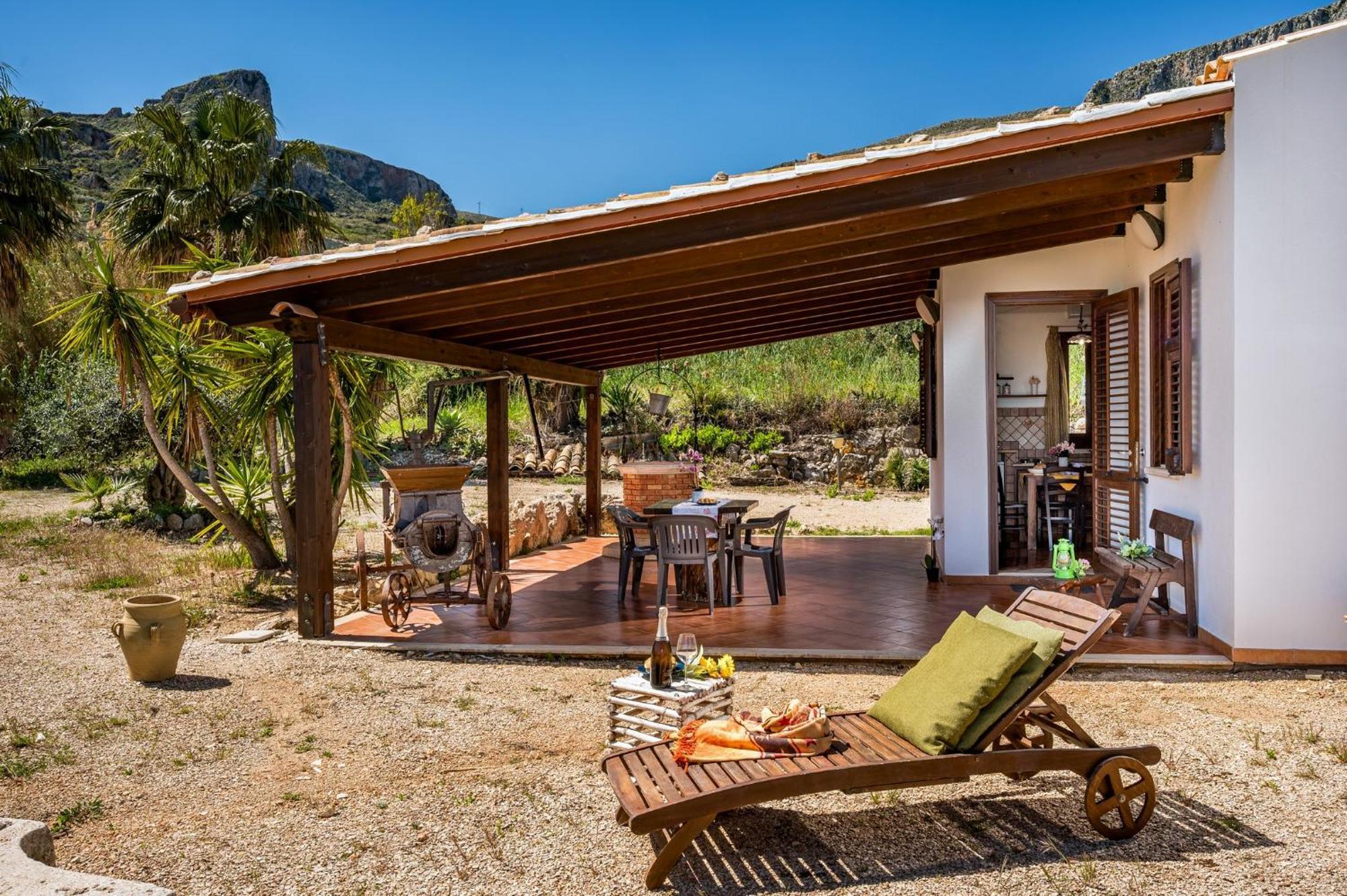 Villa Elena Vicino La Riserva Naturale Dello Zingaro Scopello  Exterior foto