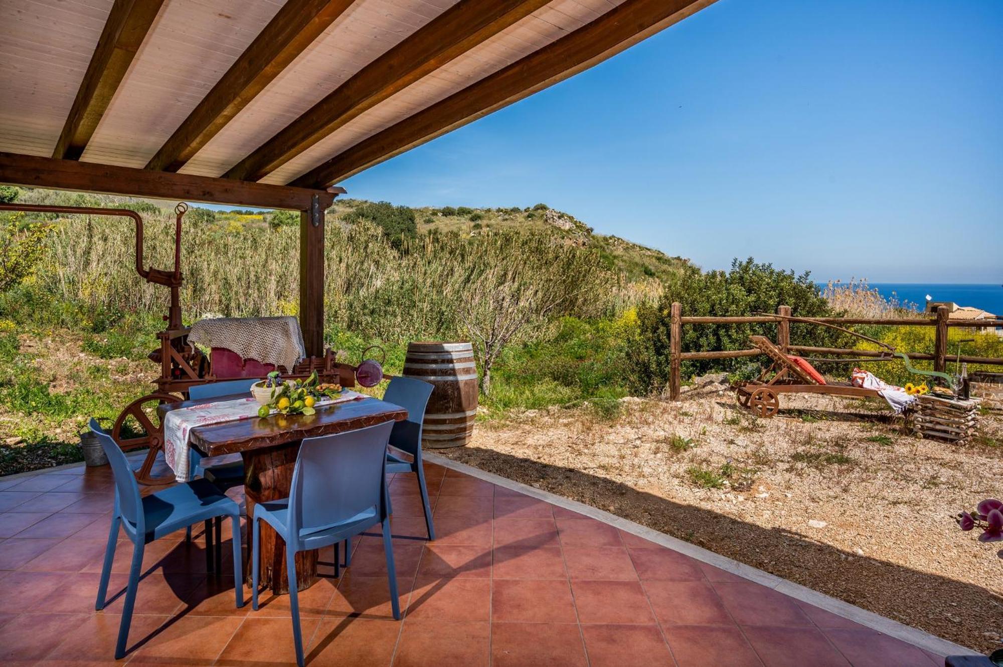 Villa Elena Vicino La Riserva Naturale Dello Zingaro Scopello  Exterior foto